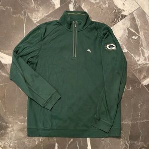 Tommy Bahamas packers quarter zip